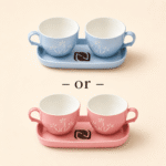 Cup & Saucer Set <span class="free">Free </span>